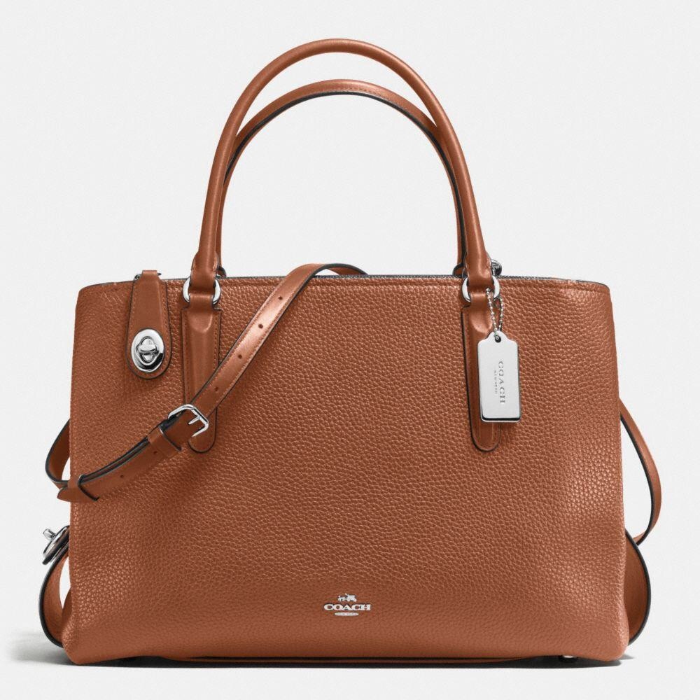 Coach bag Women’s Pebbled Brooklyn 34 Carryall